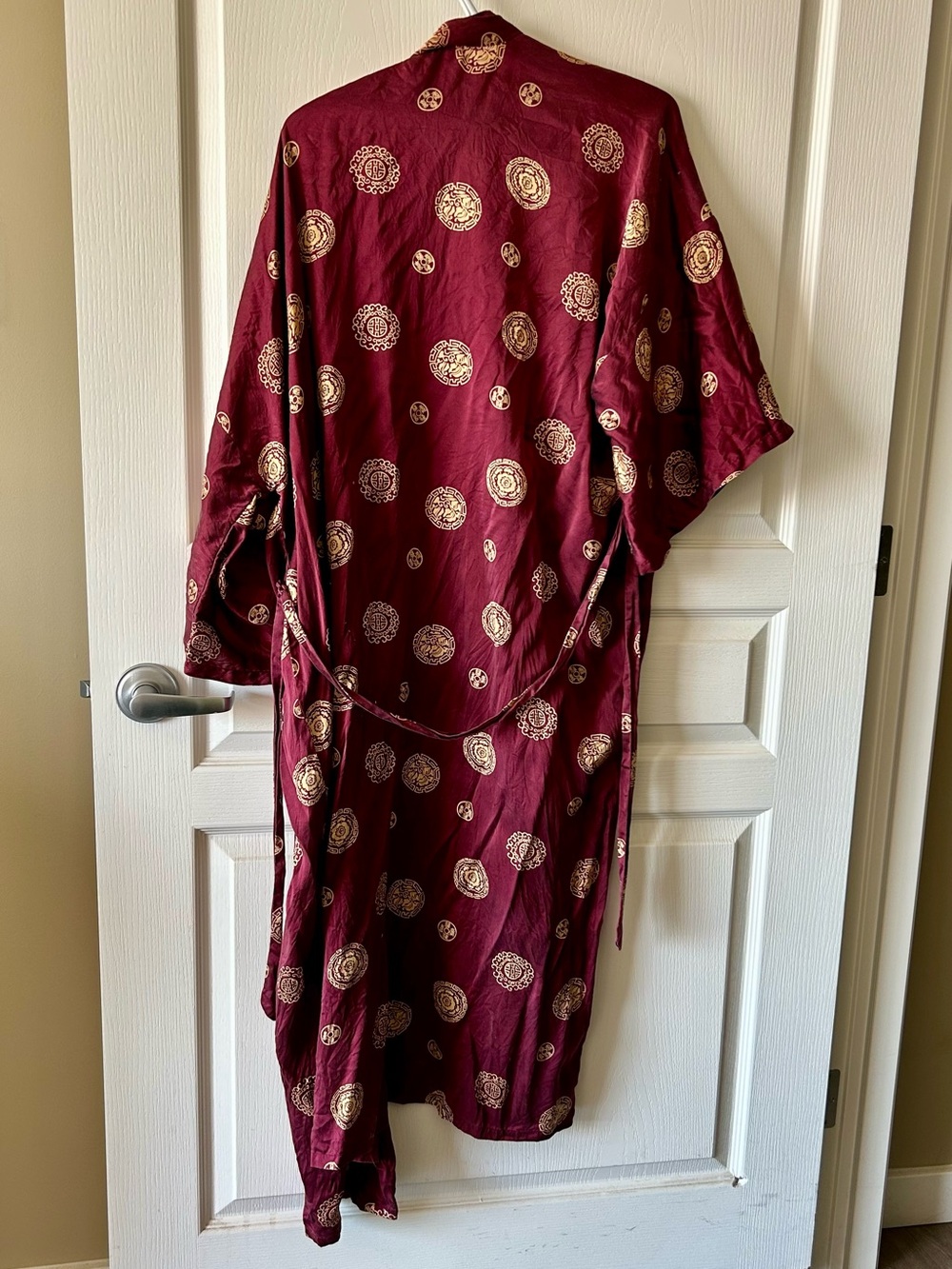 100% Silk Robe 👘 - Picture 3 of 8